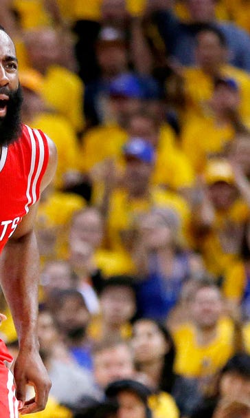 James Harden on slowing down Warriors: 'Easier said than done'